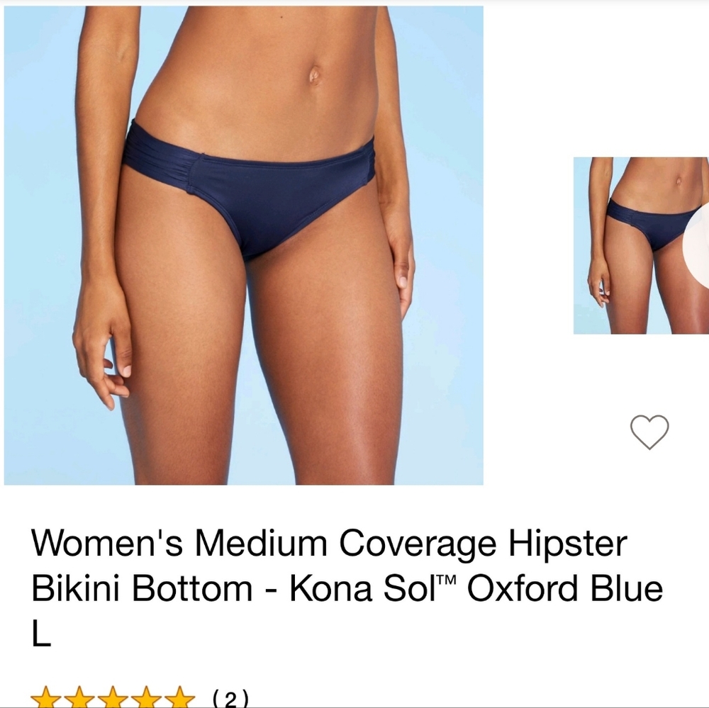 Kona Sol NEW Swim Bikini Bottoms